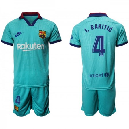 Billiga Fotbollströjor FC Barcelona I. RAKITIC 4 Barn Tredje tröja 2019/20 Kortärmad